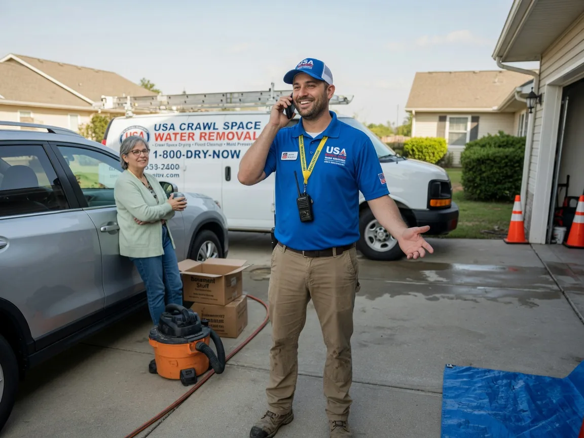 Crawl Space Water Removal Lexington, MS FAQs